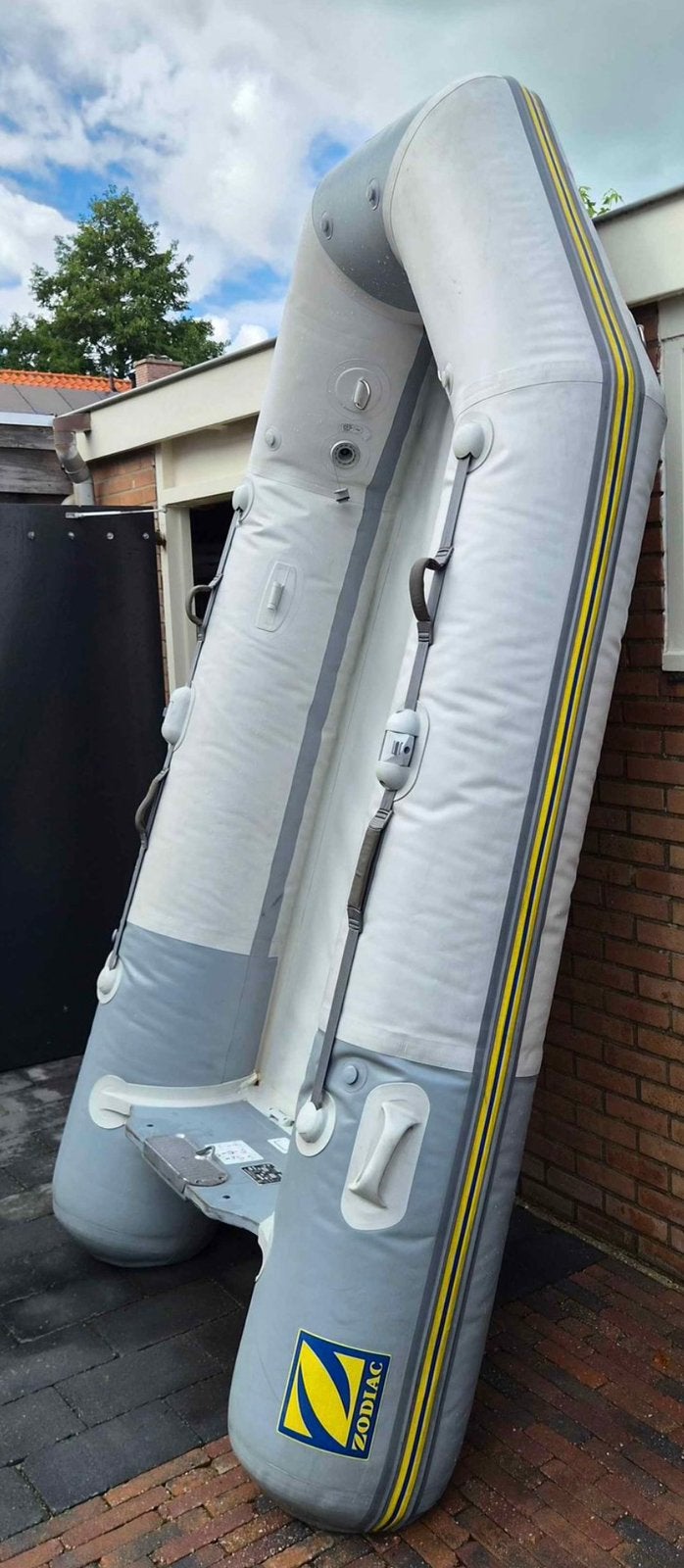 Zodiac Cadet Fastroller Acti-V 2,85m met motor, Ophalen, Gebruikt, Motorboot