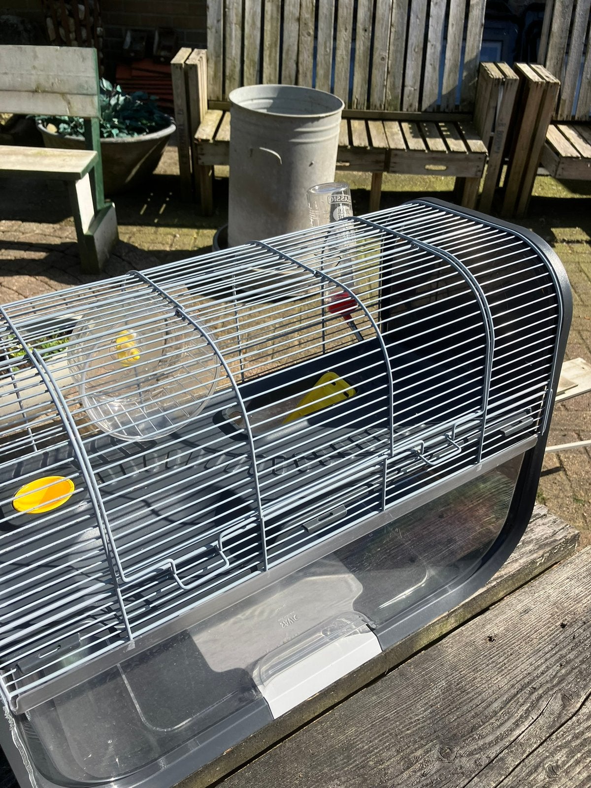 Savic Hamsterkooi Geneva Antraciet / Zilver 60 x 29 x 44 cm., Minder dan 60 cm, Kooi, Minder dan 75 cm, Ophalen of Verzenden