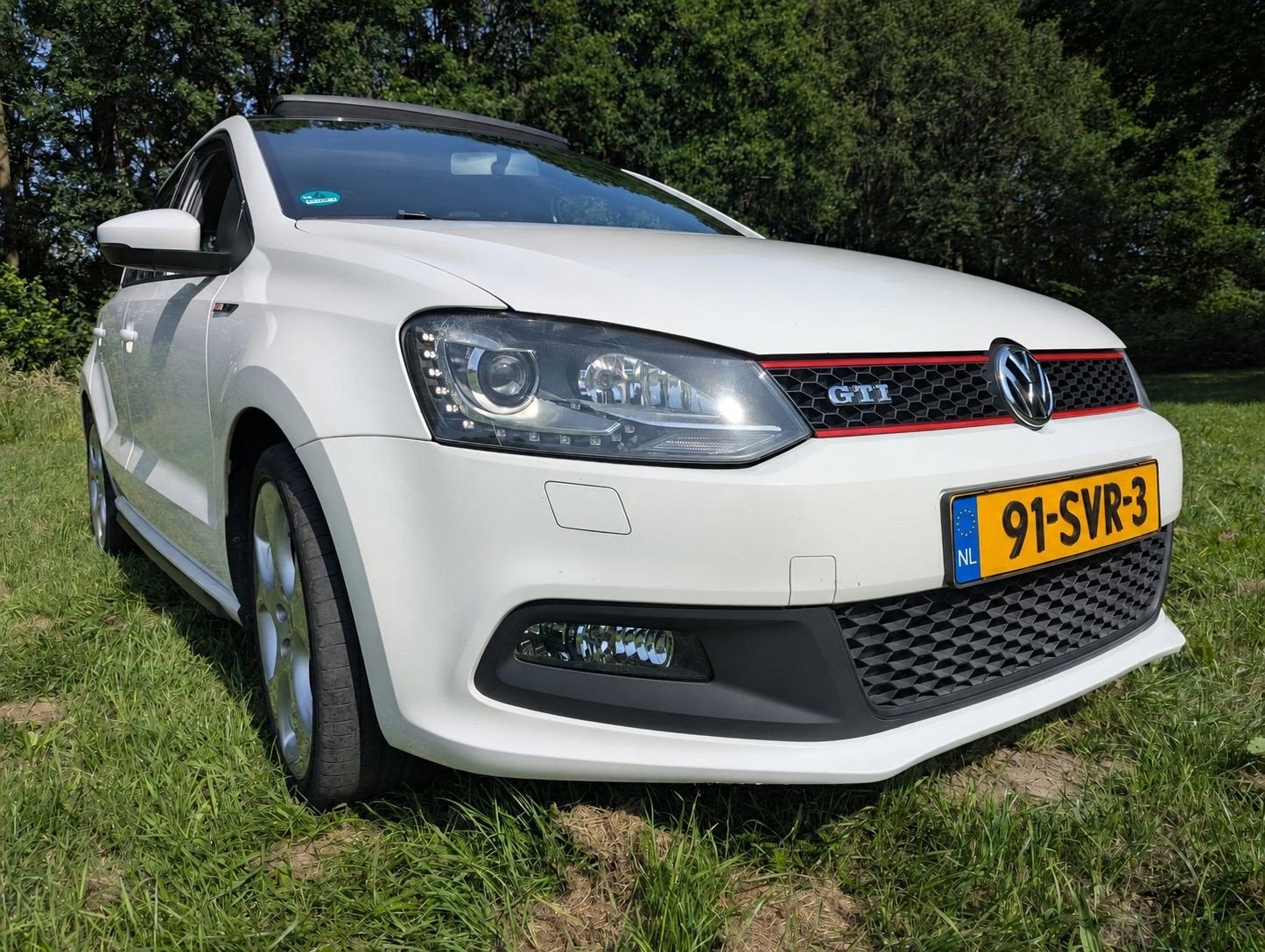 Volkswagen Polo GTI 1.4 TSI 132KW DSG 2012 Wit, 1169 kg, 4 cilinders, 179 pk, Wit