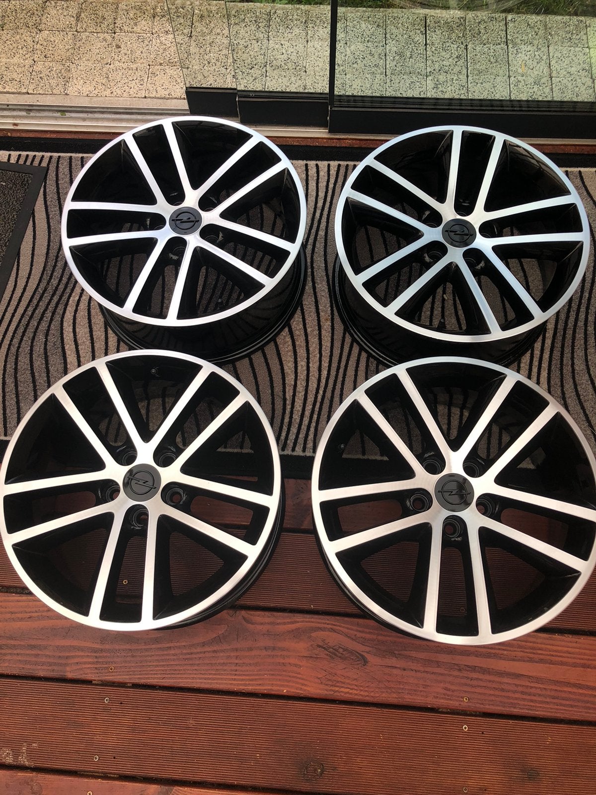 Velgen Opel Astra H    2005 -2008  ET35  17 inch 5x110, Auto-onderdelen, Ophalen, Velg(en), 17 inch, Zomerbanden