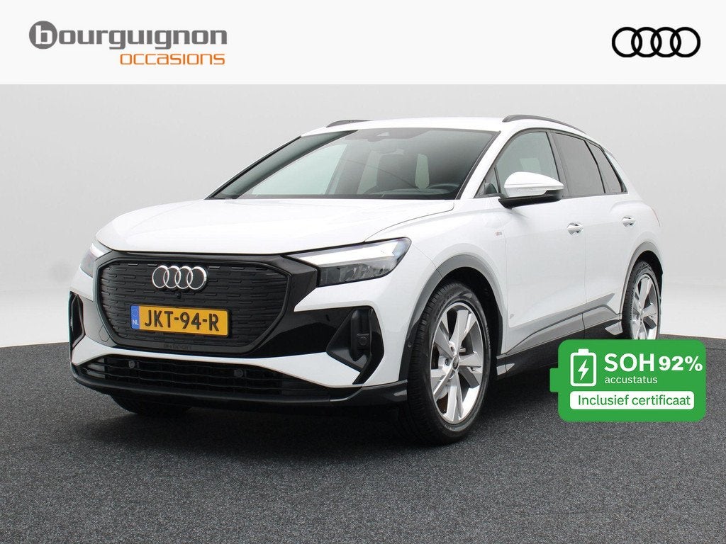 Audi Q4 e-tron 35 S-Line 55 kWh 170 Pk | Head Up | Stoelverw, Auto's, Audi, Bedrijf, Te koop, Q4 e-tron, ABS, Achteruitrijcamera