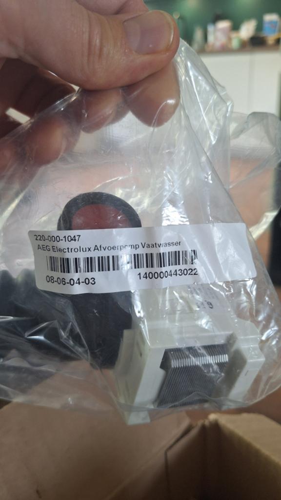 AEG Electrolux Afvoerpomp Vaatwasser 140000443022, Ophalen, Nieuw