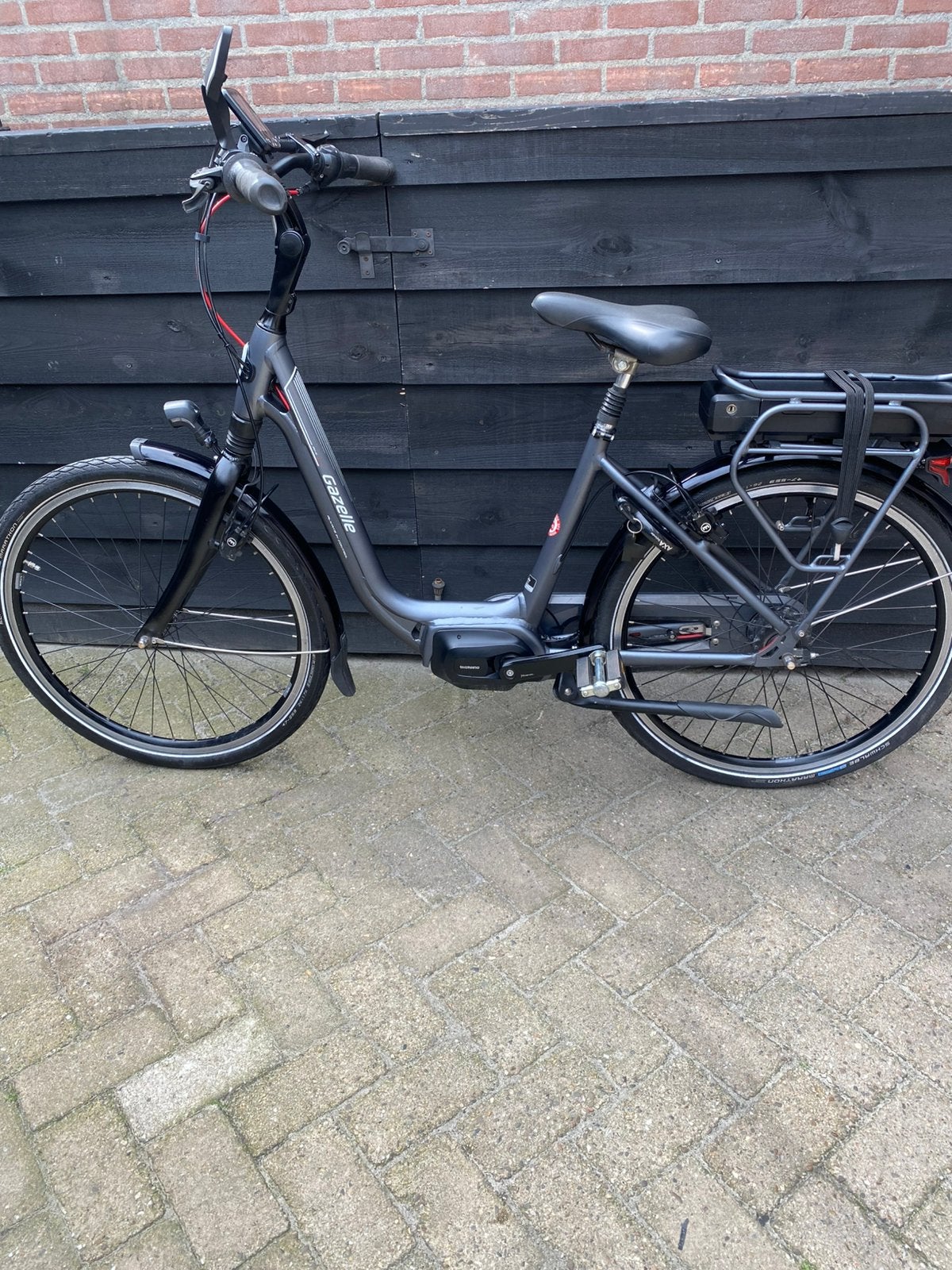 E Bike damesfiets lage instap gazelle Ami C 7 . 43 cm, Fietsen en Brommers, Elektrische fietsen, Minder dan 47 cm, Ophalen, Zo goed als nieuw