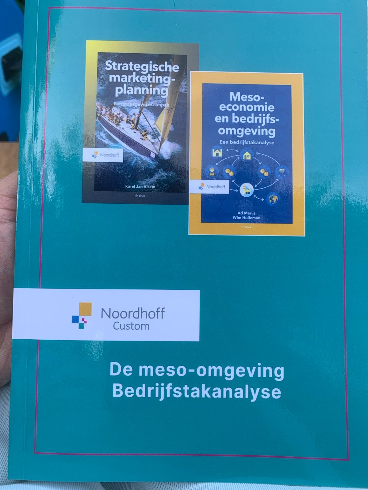Meso-economie en Bedrijfsomgeving - Noordhoff Custom, Ophalen, Gamma, Nieuw, HBO