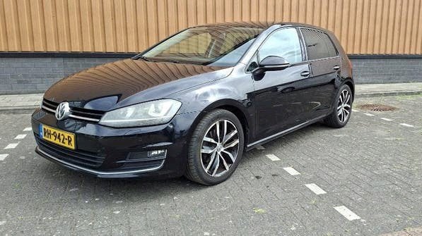 Volkswagen Golf 1.4 TSI 103KW 5D 2013 Zwart, Auto's, Volkswagen, Voorwielaandrijving, 4 cilinders, Zwart, 1395 cc