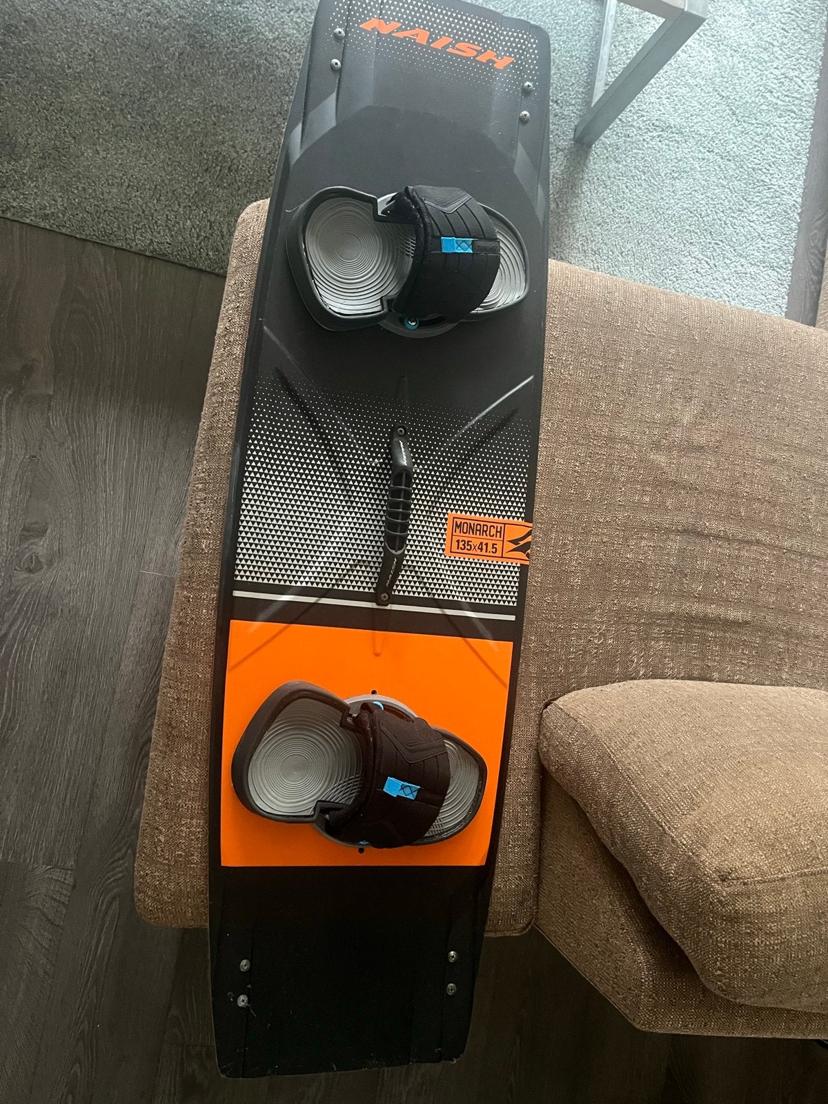Naish Monarch Twintip Kiteboard 135x41.5, Twintip, Ophalen of Verzenden, Gebruikt, Kiteboard
