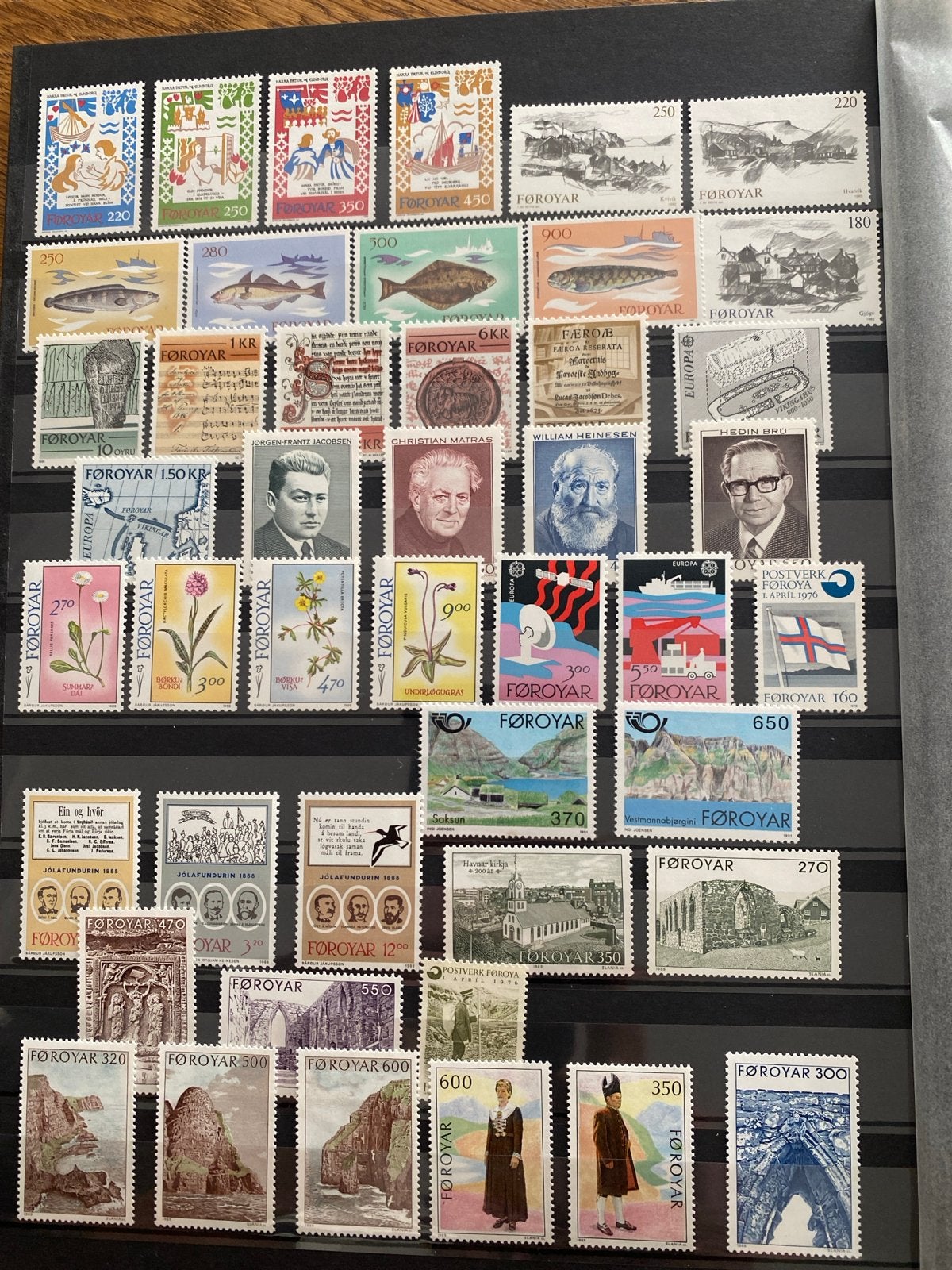 Verzameling postzegels van de Faeröer Eilanden, Ophalen of Verzenden, Overige landen, Gestempeld