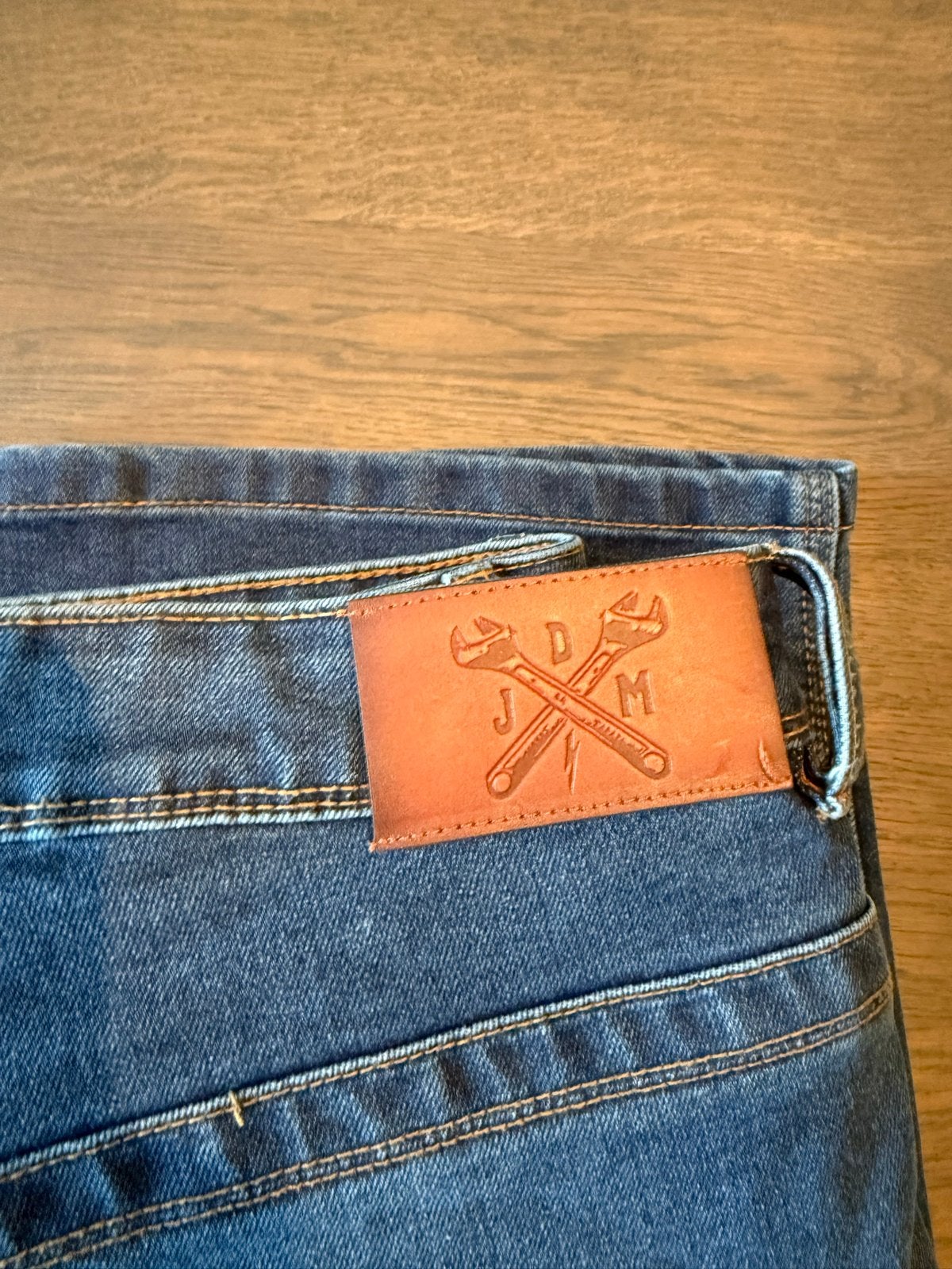 John Doe Monolayer Indigo Motorbroek (AAA gecertificeerd), Ophalen of Verzenden, Tweedehands, Heren, Broek | textiel