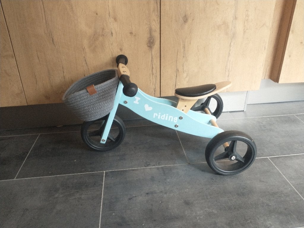 Houten driewieler fiets peuter i love ride, Fietsen en Brommers, Ophalen of Verzenden, Gebruikt