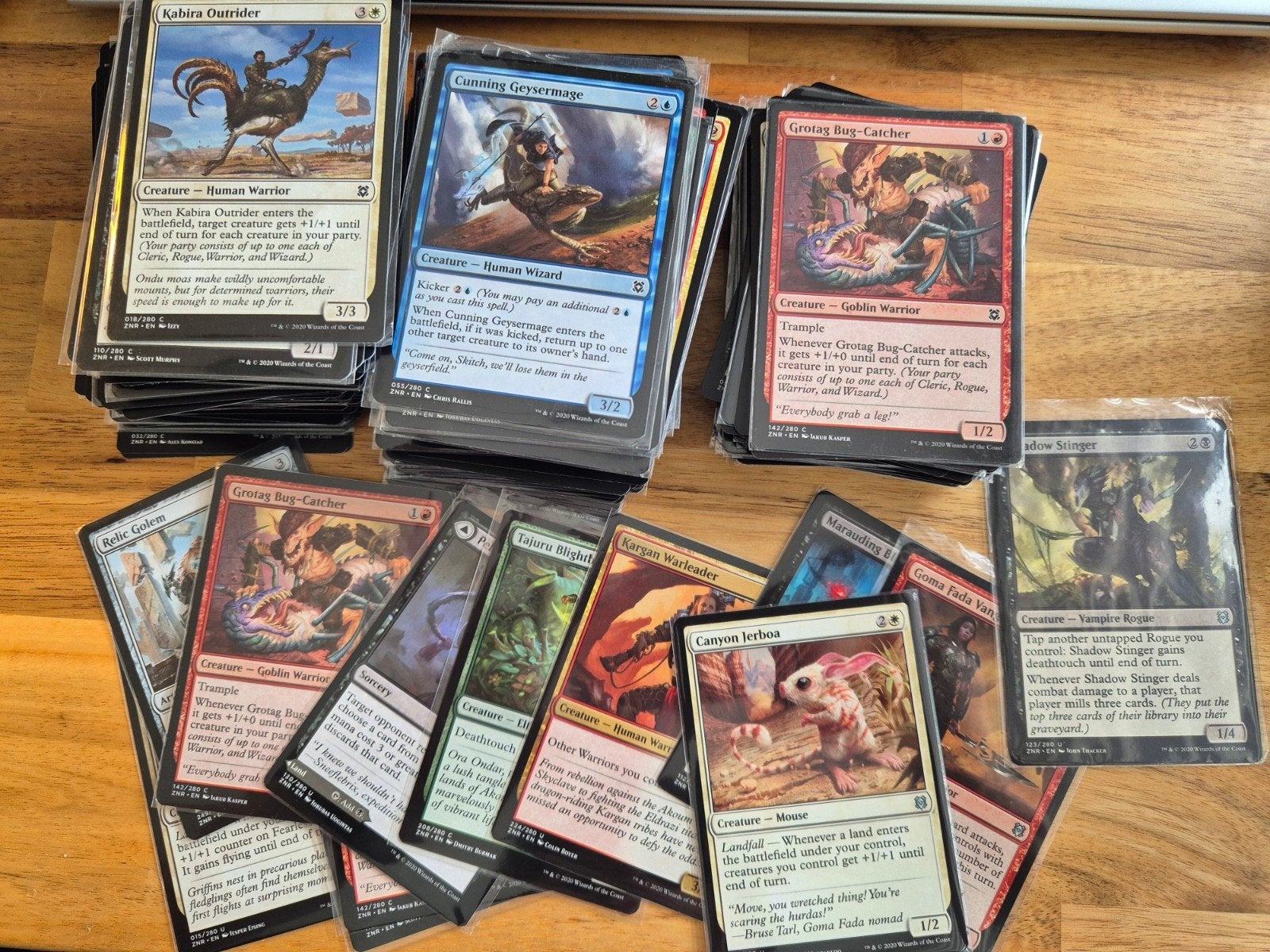 299 Magic the Gathering Zendikar Rising kaarten, Hobby en Vrije tijd, Verzamelkaartspellen | Magic the Gathering, Ophalen of Verzenden