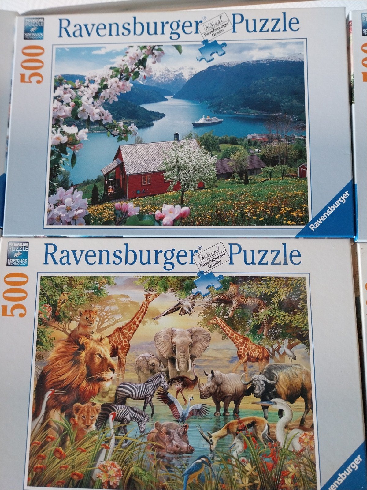 Ravensburger puzzels, Ophalen of Verzenden, 500 t/m 1500 stukjes, Zo goed als nieuw