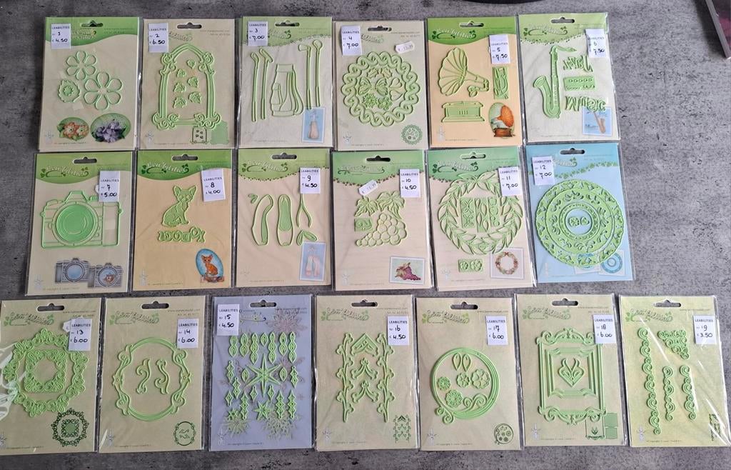 LEABILITIES snijmallen Leane. NIEUW. STERK AFGEPRIJSD vanaf, Ophalen of Verzenden, Nieuw, Overige thema's, Pons of Mal