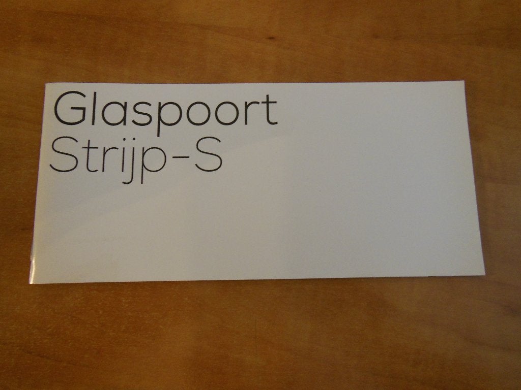 Glaspoort Monument Strijp-S Eindhoven SintLucas 2016, Ophalen of Verzenden, Zo goed als nieuw, Beeldhouwkunst