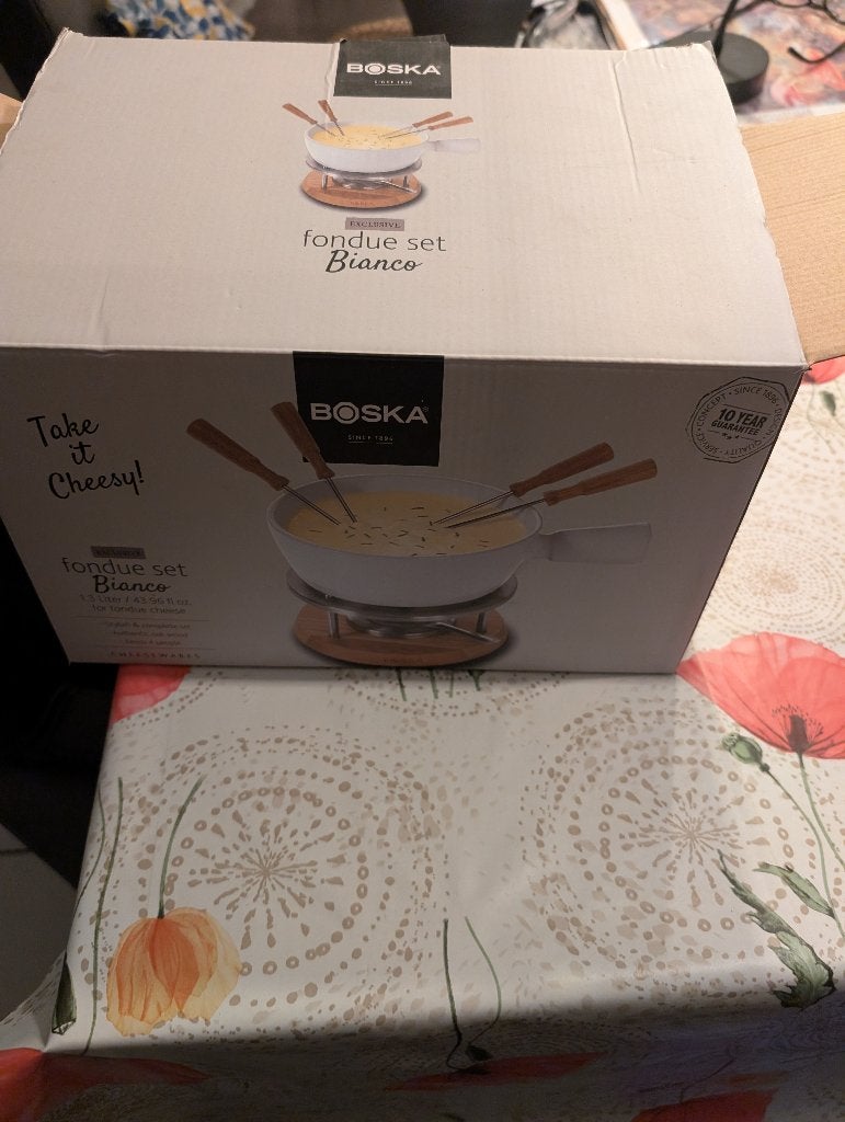 Fondue nieuw nooit gebruikt, Witgoed en Apparatuur, Fonduesets, Ophalen of Verzenden, Nieuw, Waxinelicht, Fondueset