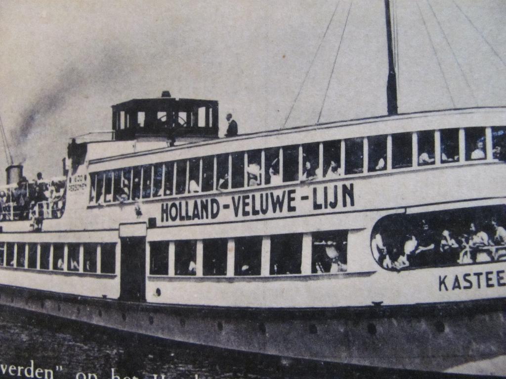 Staverden, Holland-Veluwe-Lijn, Kasteel Staverden 1931, Ophalen of Verzenden, 1920 tot 1940, Gelderland