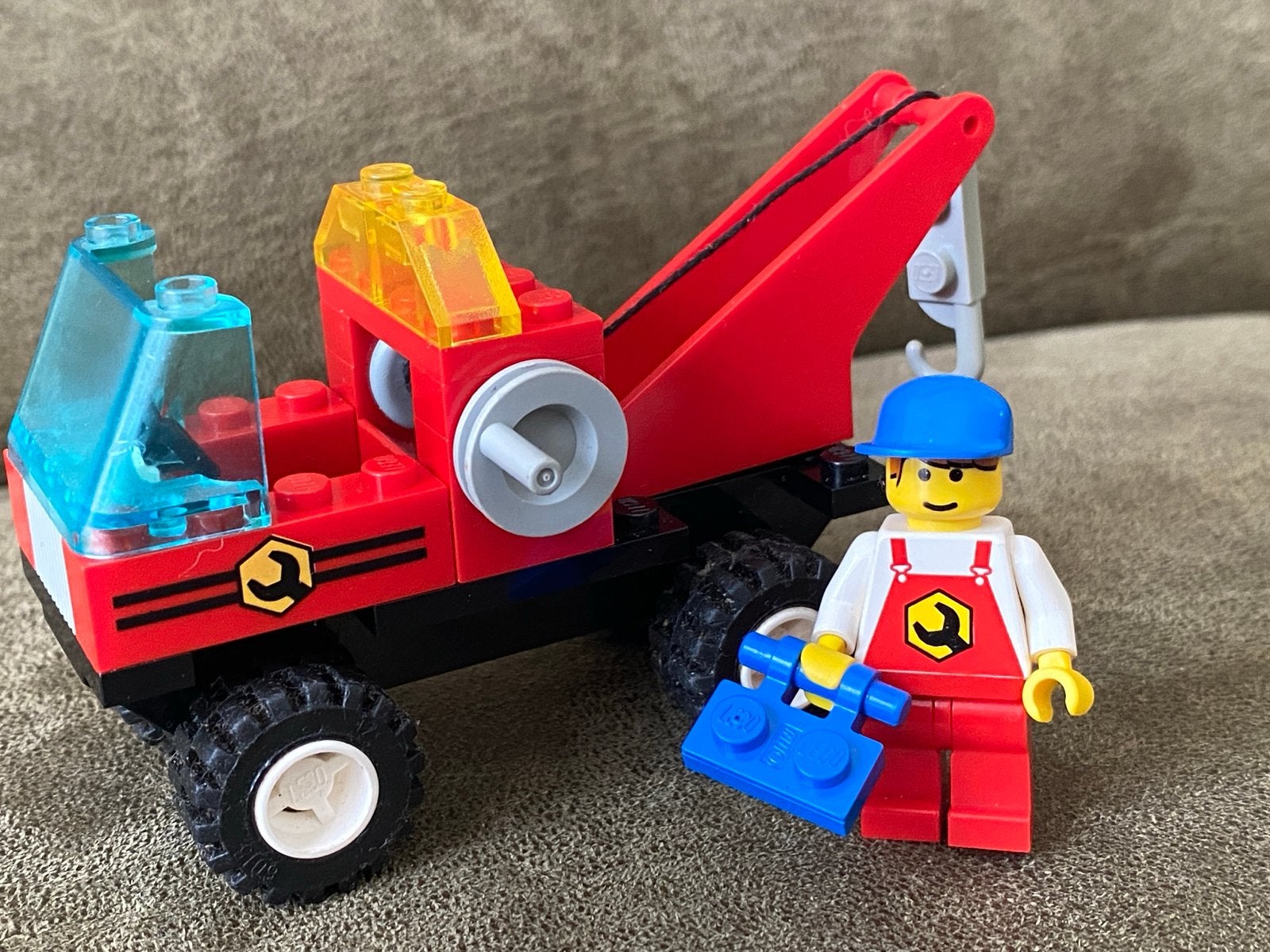 Lego City 6446 Takelwagen met monteur minifiguur, City, Lego, Ophalen of Verzenden, Zo goed als nieuw