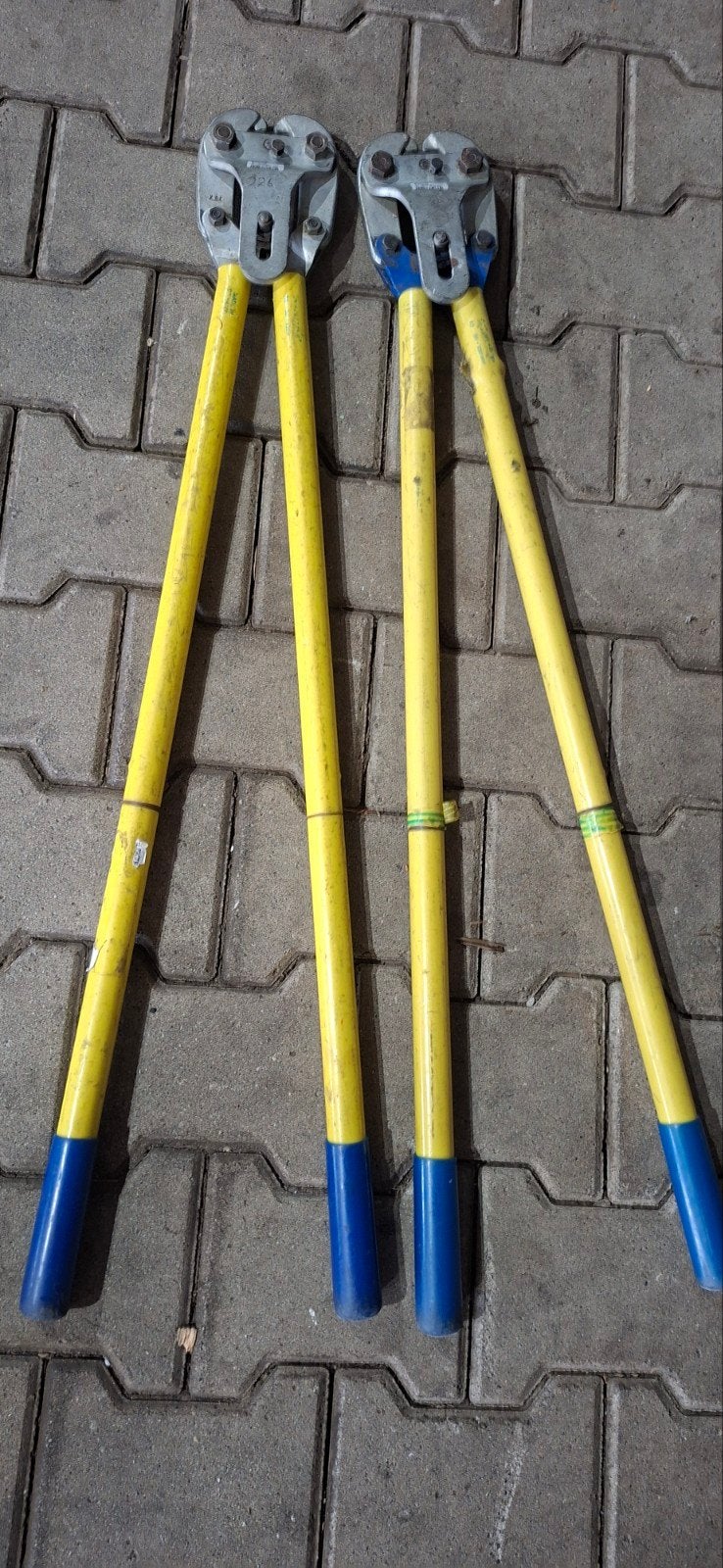 Twee klauke K6 50-120 mm² kabelperstangen, Doe-het-zelf en Verbouw, Ophalen of Verzenden, Gebruikt, Overige typen, Overige merken