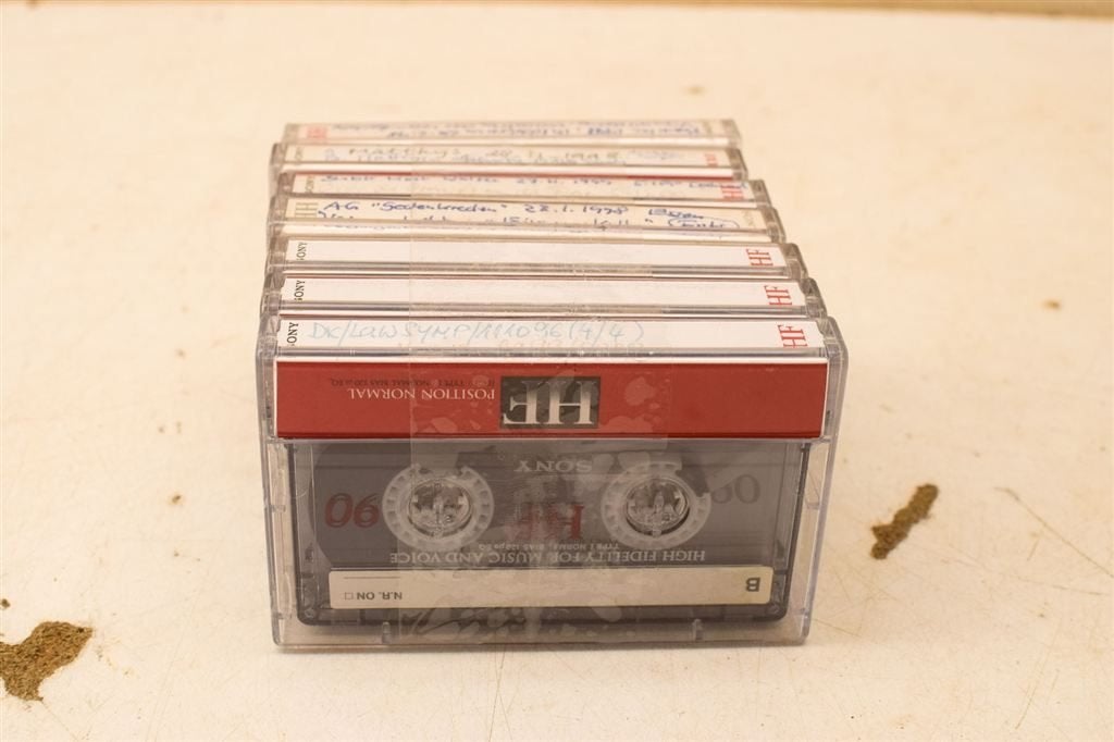 7 stuks Sony cassettebandjes 44939, Ophalen of Verzenden, Gebruikt, Overige genres, 1 bandje