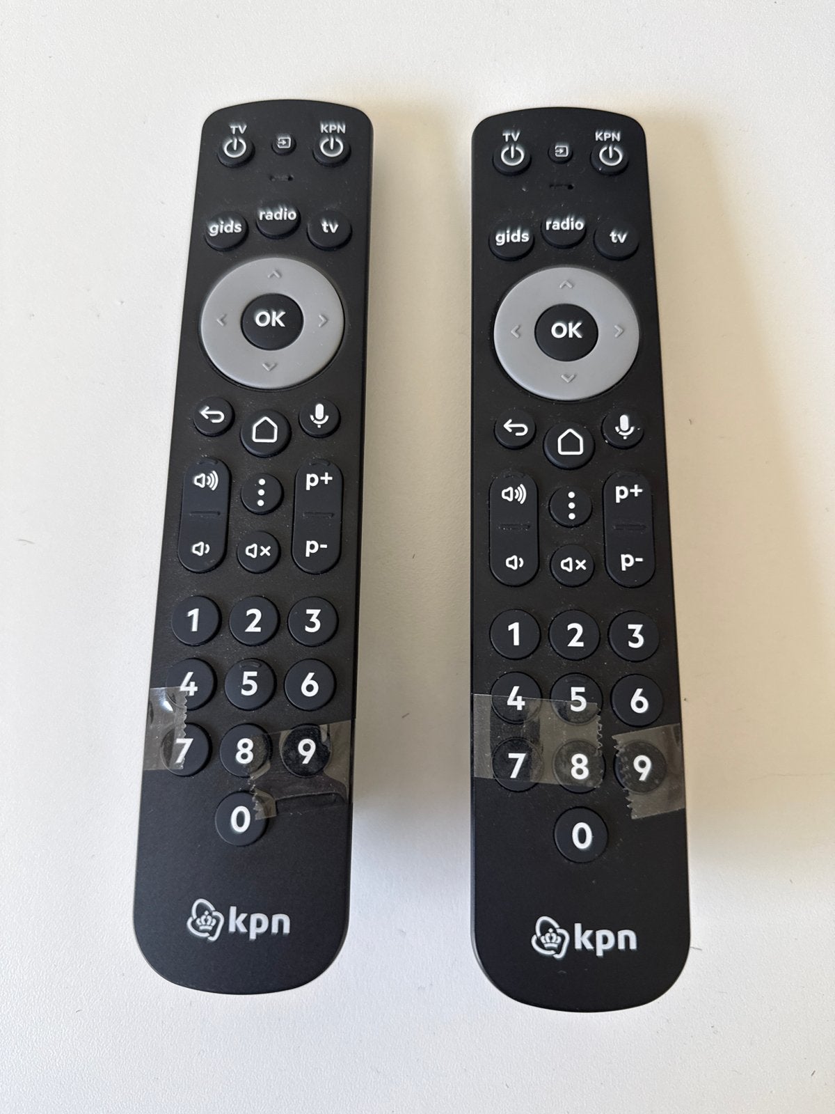 2x KPN afstandsbediening voor TV en Radio, Ophalen of Verzenden, Gebruikt, Origineel, Tv