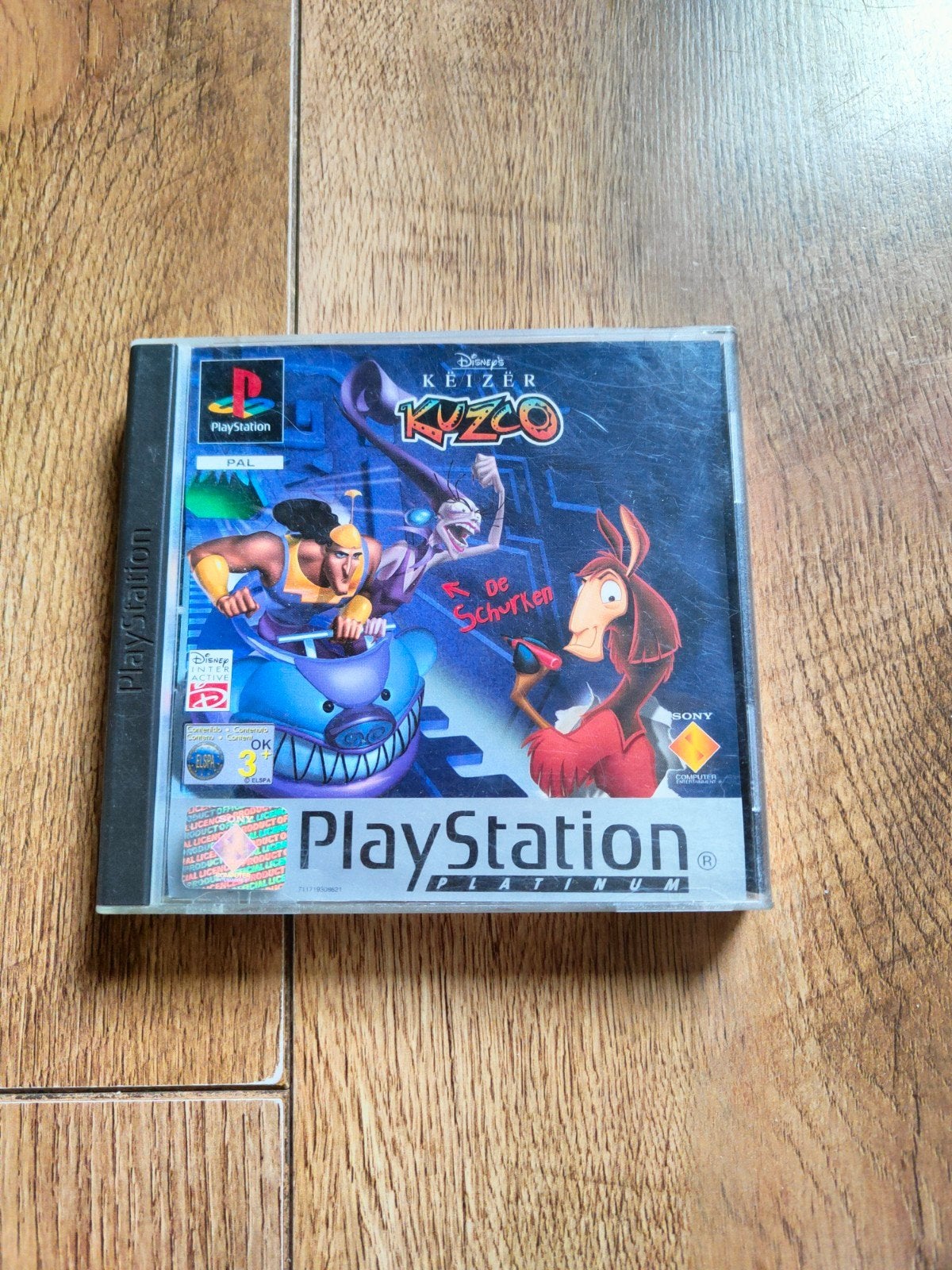 PS1 spel - Disney's Keizer Kuzco, Spelcomputers en Games, Games | Sony PlayStation 1, Avontuur en Actie, 1 speler, Ophalen of Verzenden