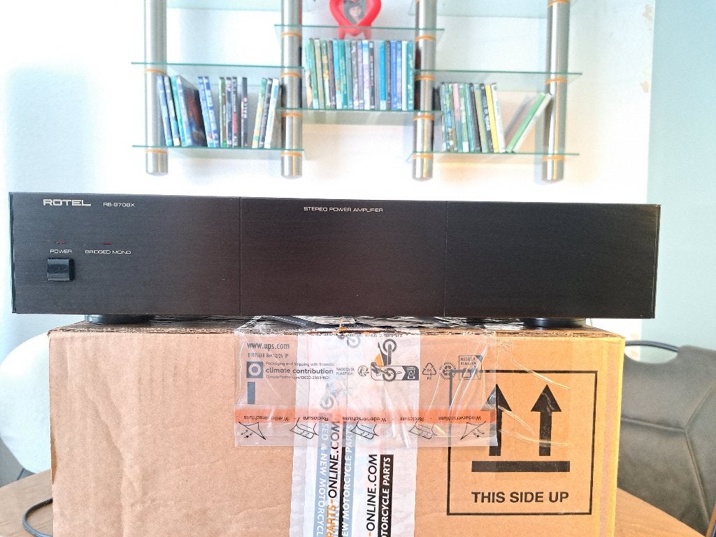 Rotel RB-970BX MkII  €150,00, Overige merken, Gebruikt, Ophalen of Verzenden, 120 watt of meer