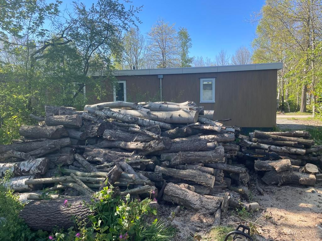 Stammen hout, Tuin en Terras, Haardhout, Minder dan 3 m³, Ophalen of Verzenden