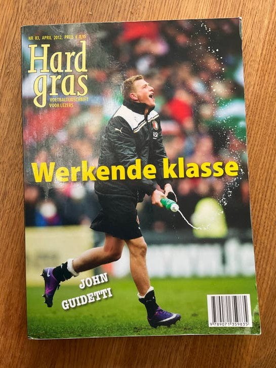 Hard Gras nr. 83 - John Guidetti: Werkende klasse Feyenoord, Ophalen of Verzenden, Gelezen, Balsport