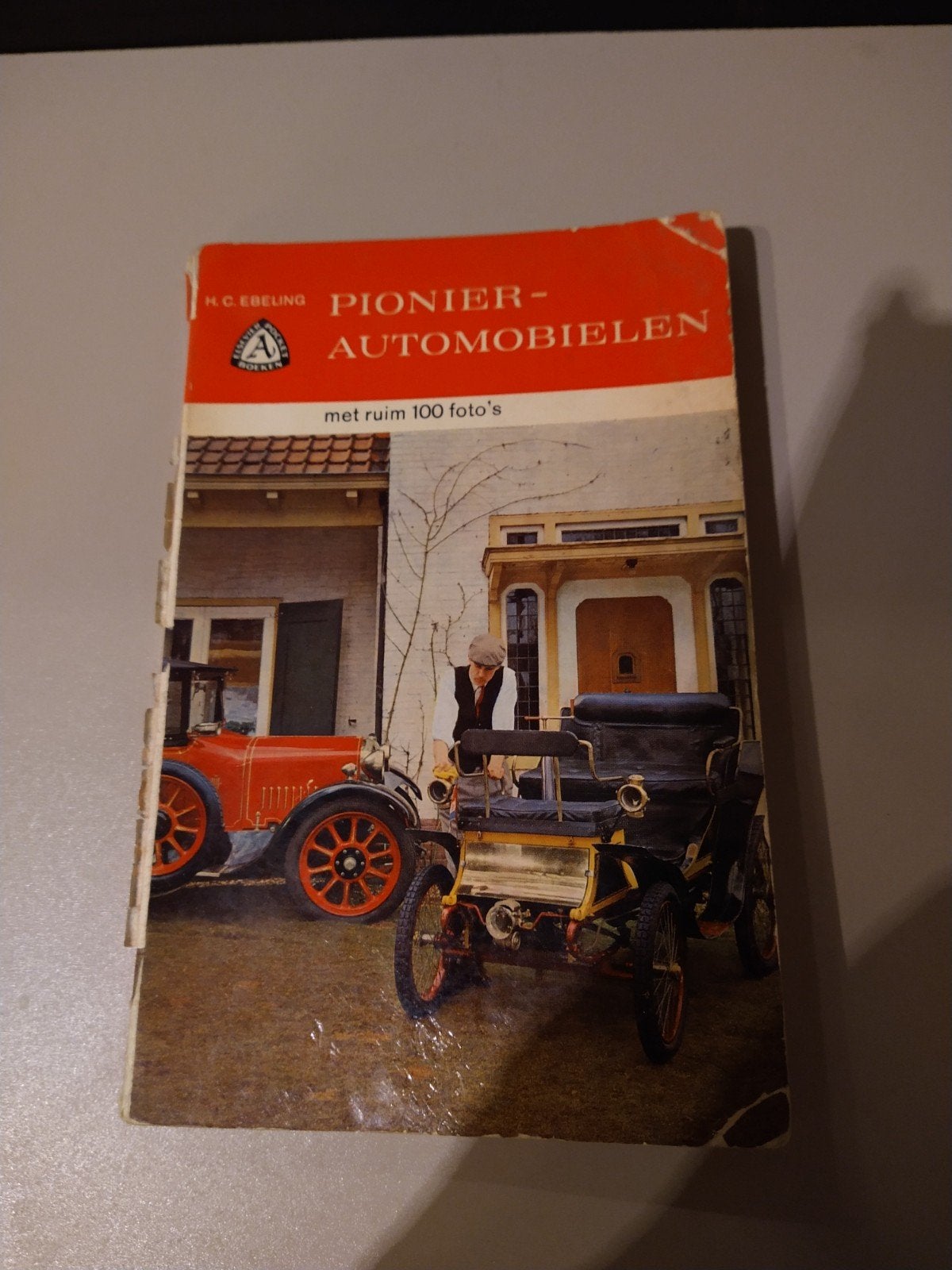 Pionier-Automobielen - H.C. Ebeling (met ruim 100 foto's), Ophalen of Verzenden, Gelezen, Algemeen, H.C. Ebeling