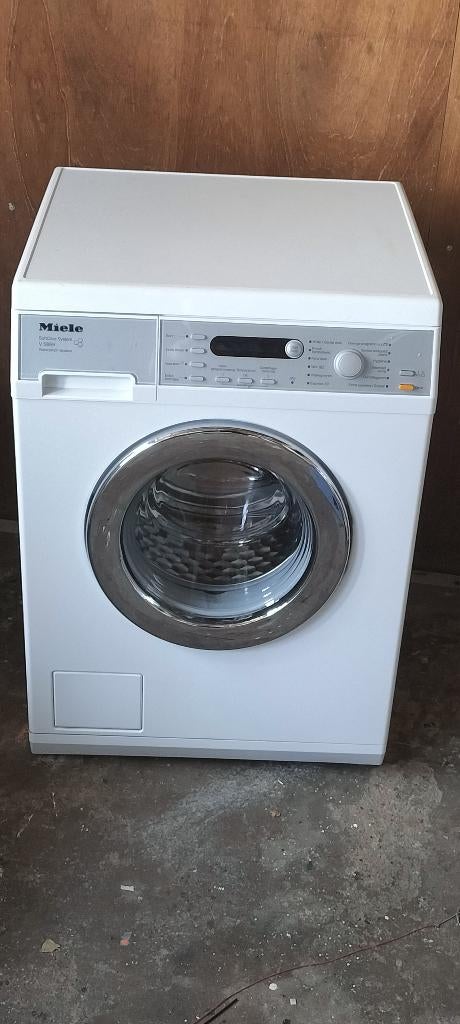 Miele wasmachine, Witgoed en Apparatuur, Wasmachines, Ophalen, Energieklasse A of zuiniger, Zo goed als nieuw, Voorlader