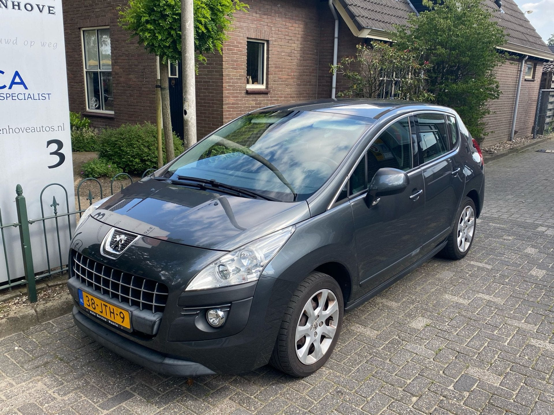 Peugeot 3008 1.6 VTi ST Airco-Ecc/Navi/El.ramen/CV/Mistl., Voorwielaandrijving, Stof, Gebruikt, 4 cilinders