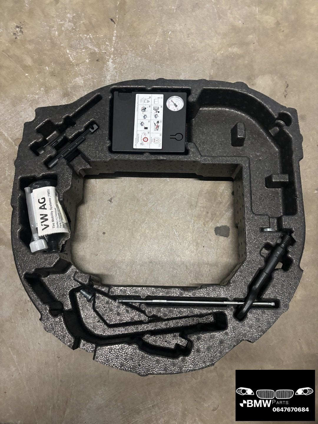 Reservewielbak lekke band set Audi A1, Auto-onderdelen, Gebruikt, -, -, -