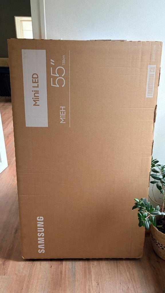 Samsung M1EH 55" Mini Led TV, Ophalen, LED, 50 Hz, Nieuw