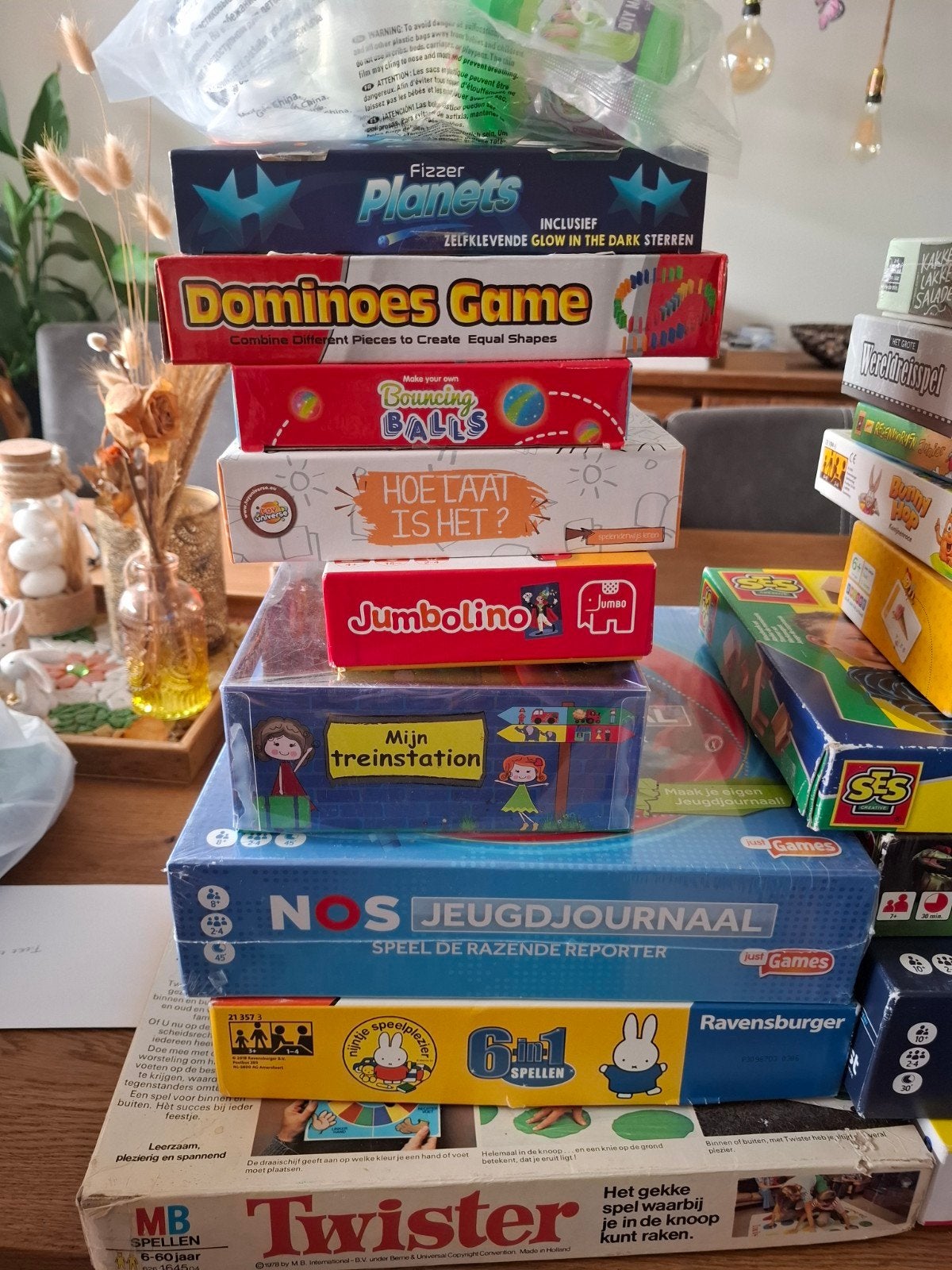 Grote collectie bordspellen en kinderspellen, Hobby en Vrije tijd, Een of twee spelers, Ophalen of Verzenden, Gebruikt, Diverse