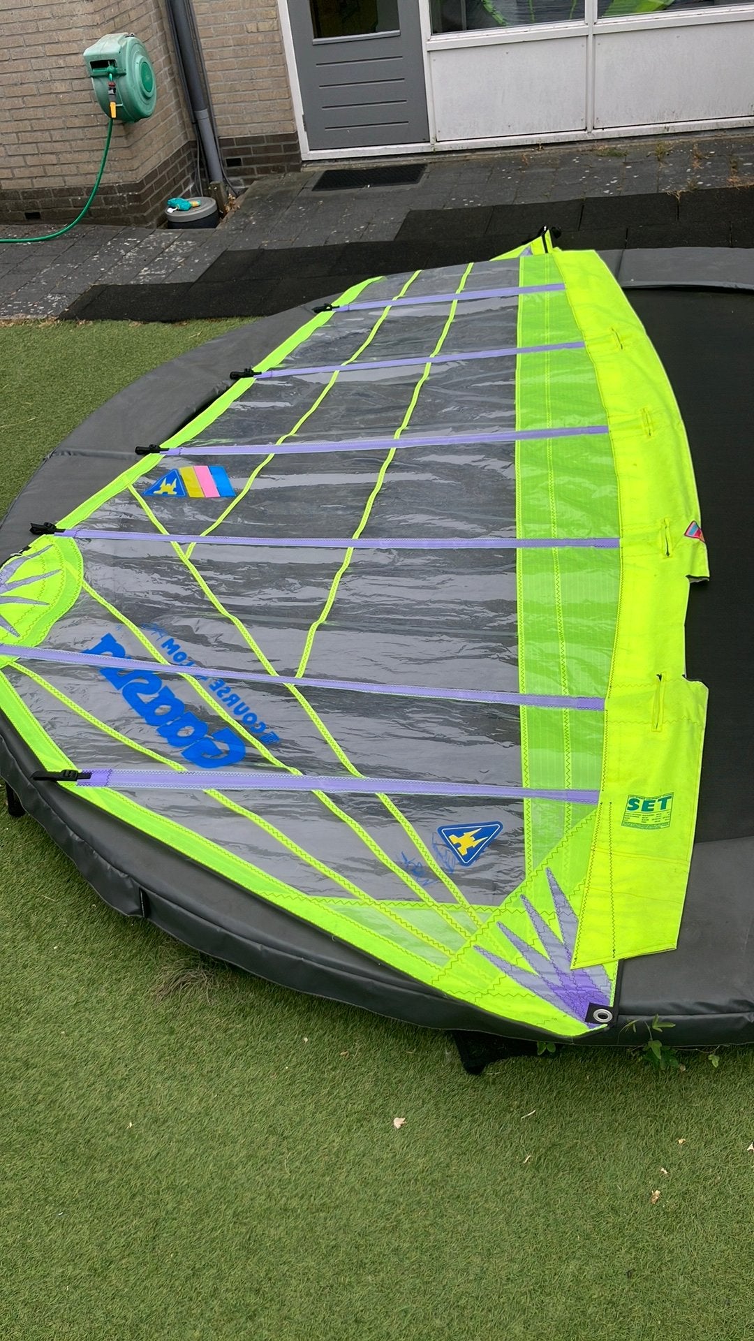 Windsurfzeil Gaastra 6.7 m2 en North 6.0 m2, Watersport en Boten, Windsurfen, Ophalen, Zeil