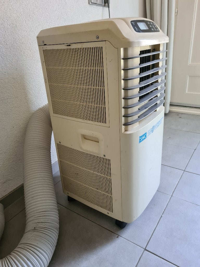Mobiele airco, Ophalen, Gebruikt, Minder dan 60 m³, 3 snelheden of meer