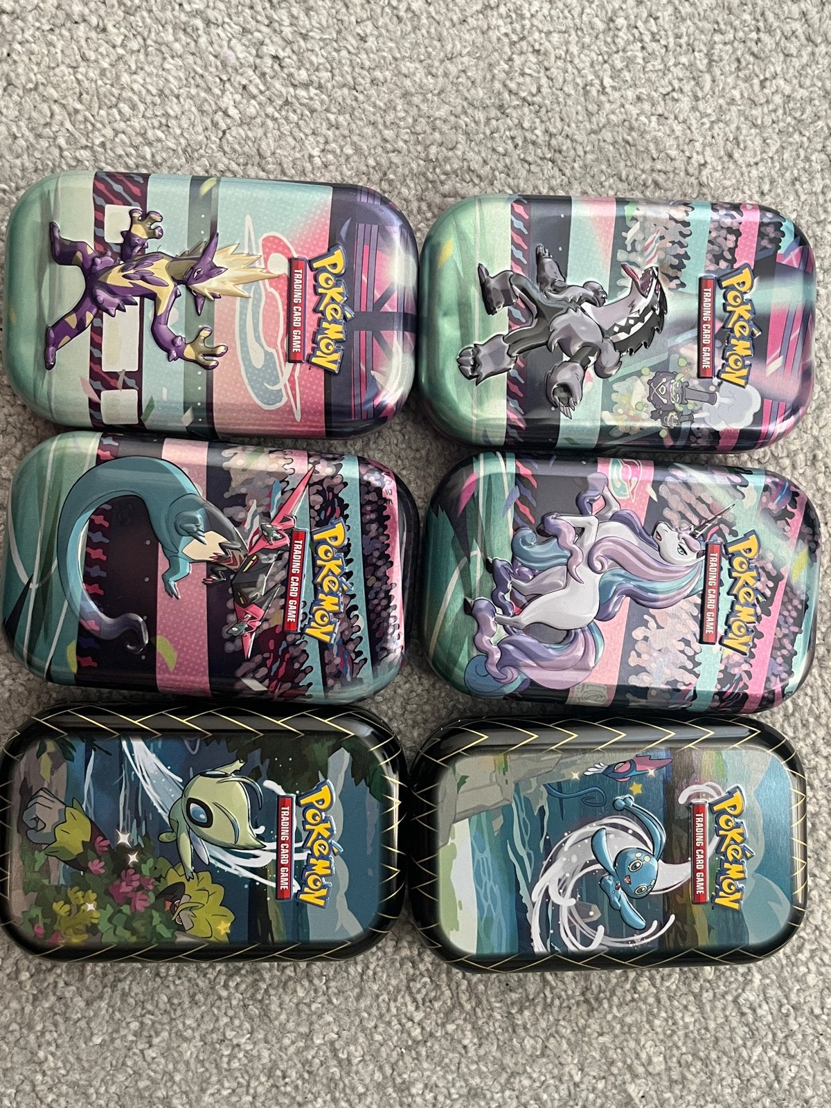 Lege Pokémon TCG blikken - Diverse designs, Ophalen of Verzenden, Gebruikt
