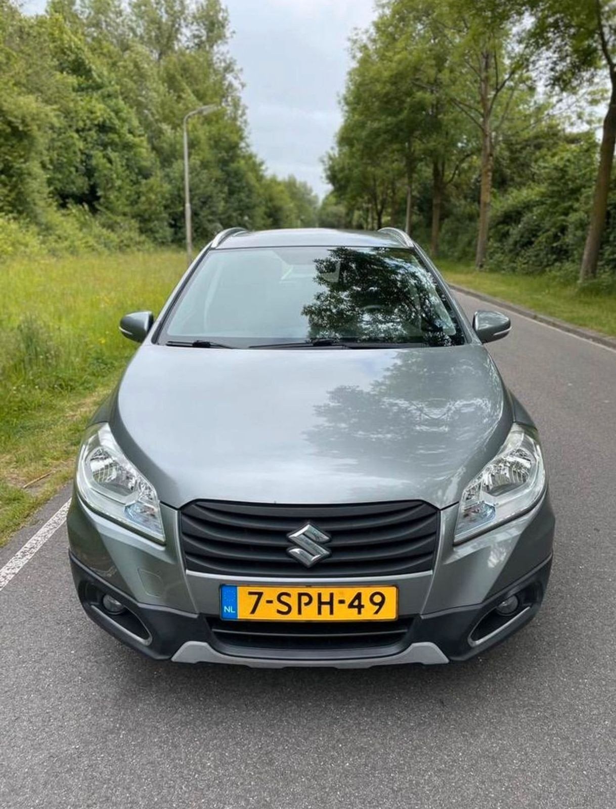 Suzuki S-Cross 1.6 88KW 2013 Grijs, Voorwielaandrijving, 4 cilinders, 400 kg, 49 €/maand