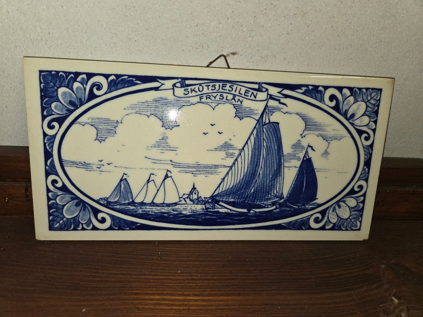 leuk Tegeltje Fryslan skutsjesilen, Verzenden