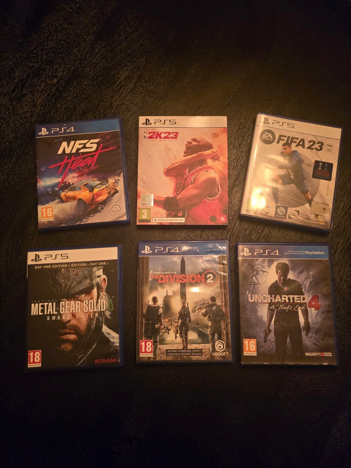 PlayStation 5 disc edition + 6 games en 2 controllers, Spelcomputers en Games, Ophalen, Online, Overige genres, 1 speler
