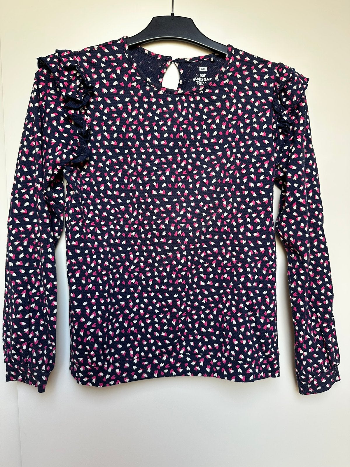 Shirt mt 158/164, Ophalen of Verzenden, Zo goed als nieuw, Meisje, Shirt of Longsleeve