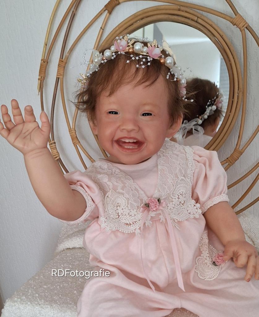Reborn Toddler, Verzamelen, Poppen, Ophalen of Verzenden, Zo goed als nieuw, Pop, Levensecht of Reborn