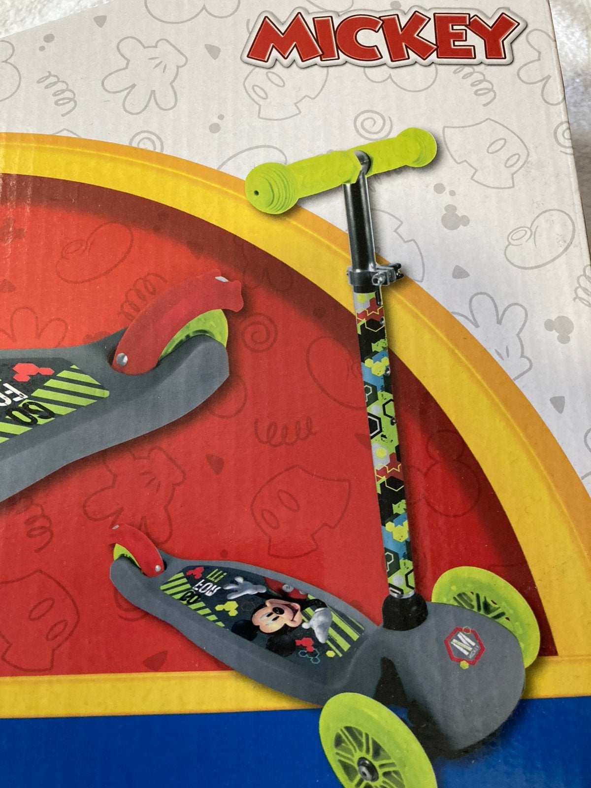 Mickey Mouse 3-wiel step voor kinderen nieuw, Fietsen en Brommers, Ophalen of Verzenden, Nieuw, Gewone step