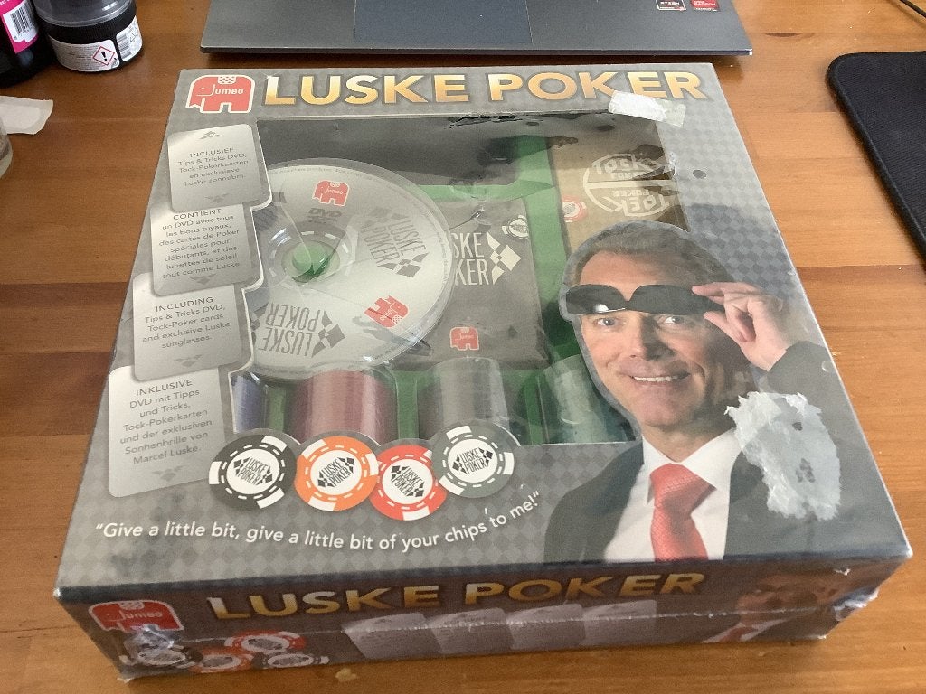 Luske Poker set, nieuw in folie, Ophalen of Verzenden, Nieuw, Jumbo