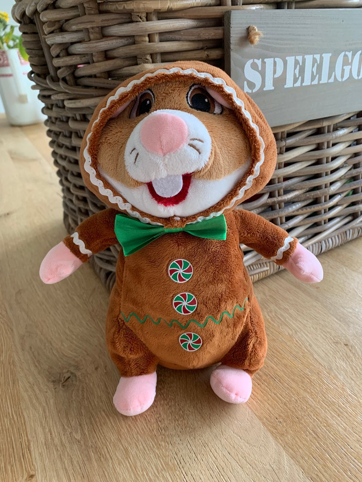 Hamster knuffel, Ophalen of Verzenden, Zo goed als nieuw, Overige typen