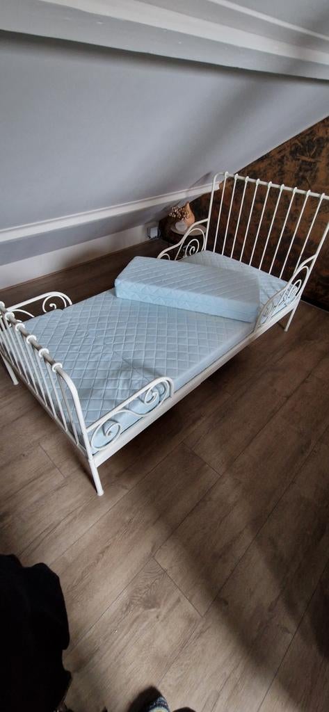 Wit meegroeibed met lattenbodem, Ophalen