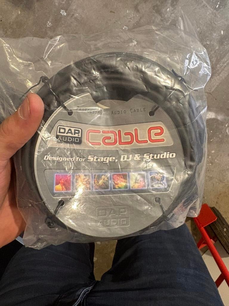 Dap audio cable 15m new!, Auto diversen, Ophalen, Zo goed als nieuw