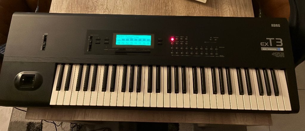 Korg T3 Ex, Ophalen, Gebruikt, 61 toetsen, Korg
