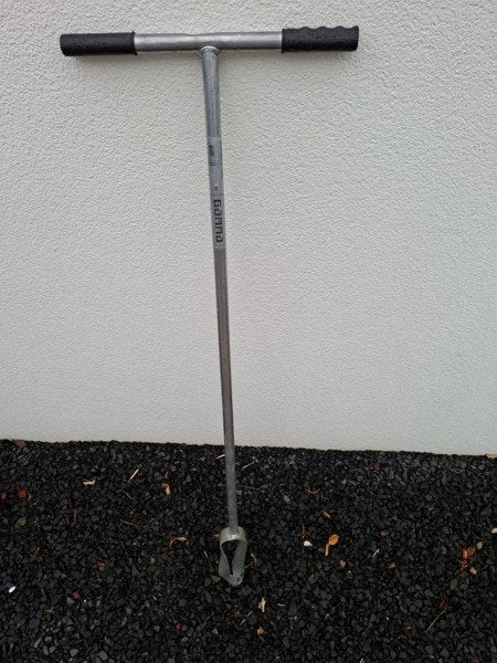 Gondboor verzinkt staal 7 cm, Tuin en Terras, Ophalen, Gebruikt, Grondboor