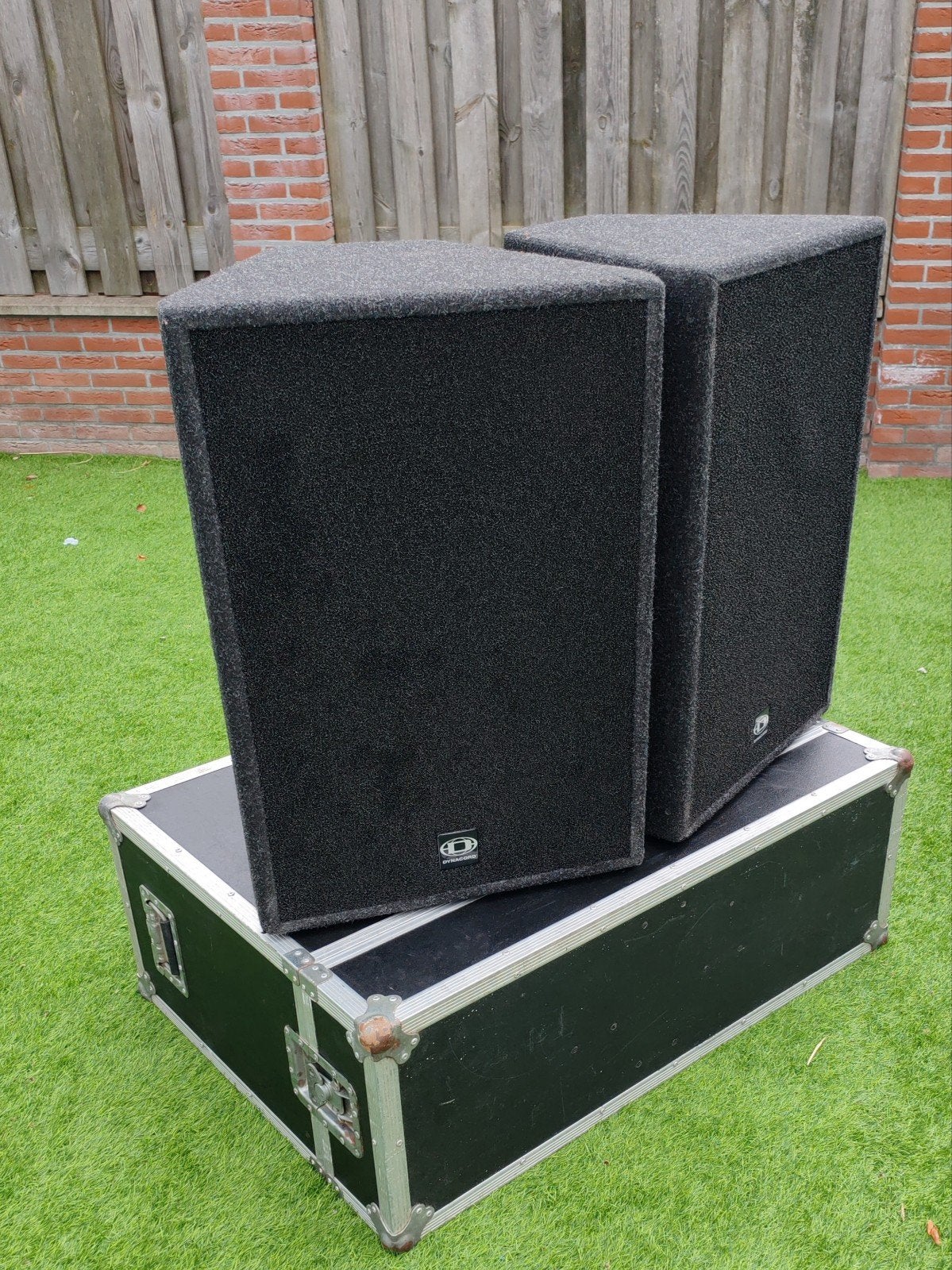 Dynacord Forum Line F150 15"toppen, 2 stuks, Gebruikt, Overige typen, 120 watt of meer, Ophalen