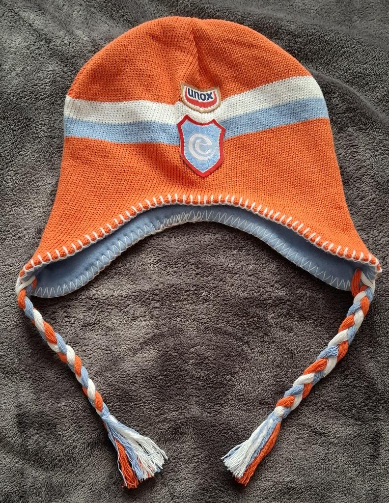 Unox Efteling Muts - Oranje met Blauw., Kinderen en Baby's, Kinderkleding | Mutsen, Sjaals en Handschoenen, Zo goed als nieuw